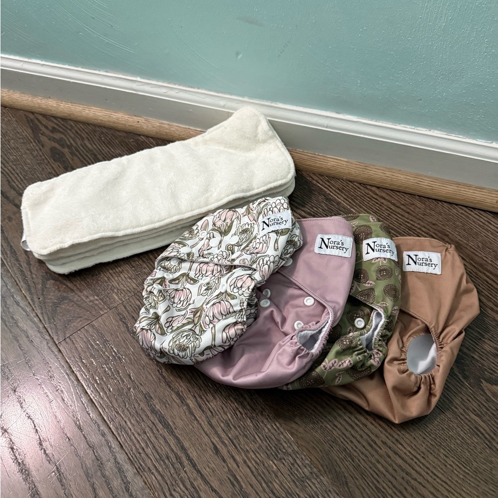 Nora’s Nursery Cloth Diaper Set